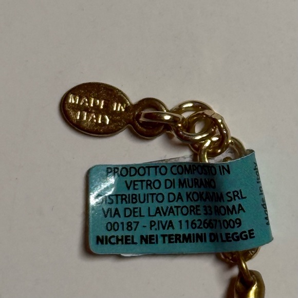 NWT Authentic Murano Glass Bracelet - Picture 4 of 8